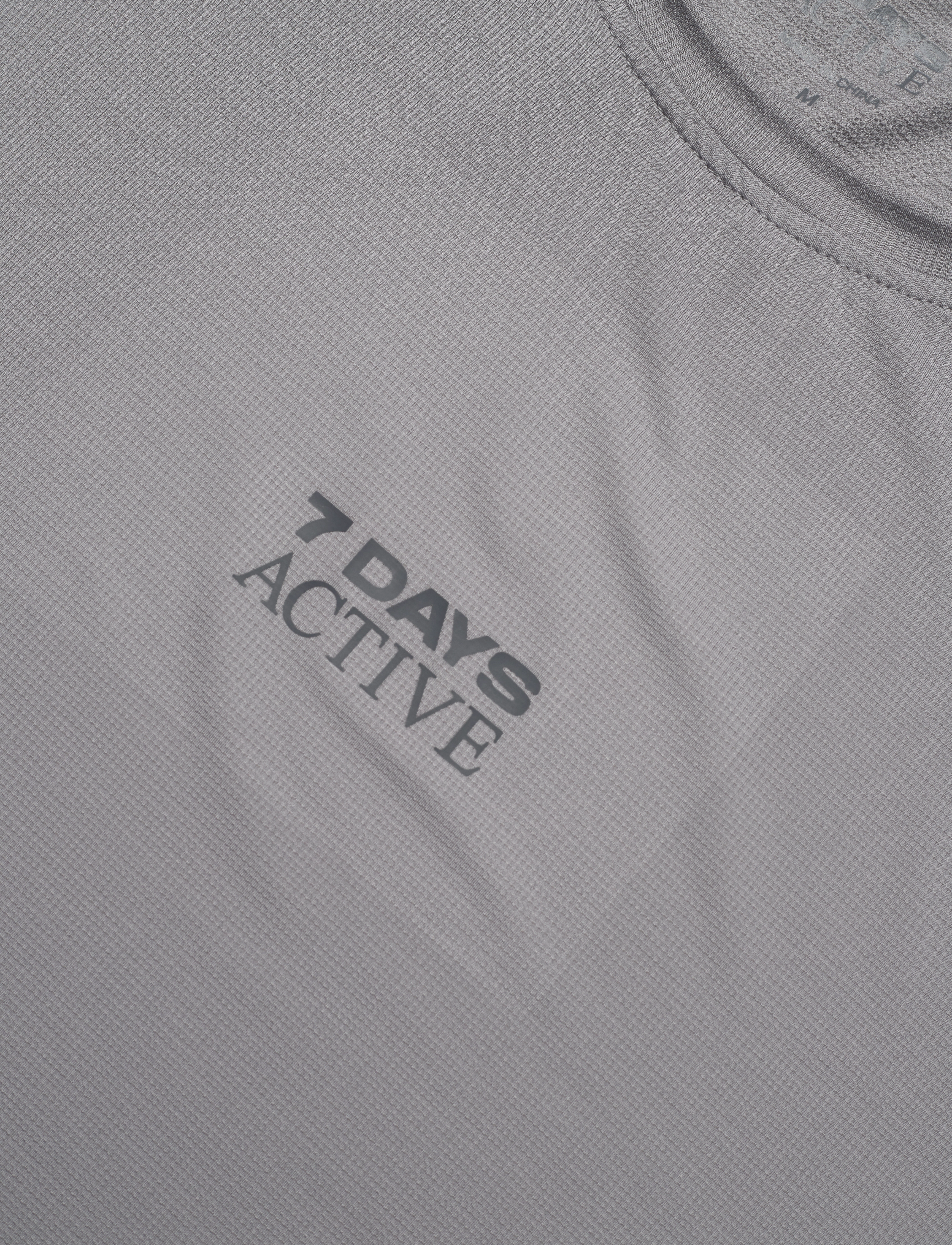 7 DAYS Active - T-shirt S/S - sportoberteile - 844 sharkskin - 2