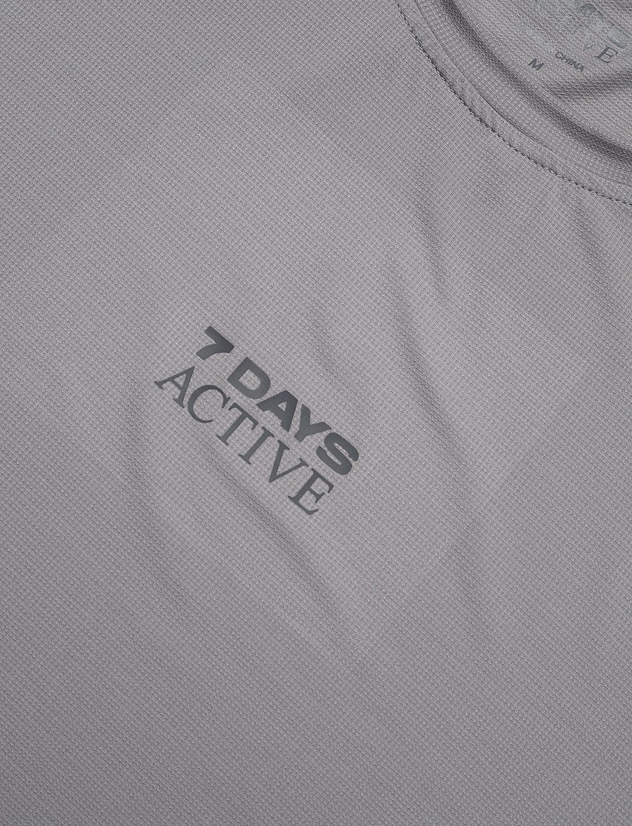 7 DAYS Active - T-shirt S/S - topit & t-paidat - 844 sharkskin - 2