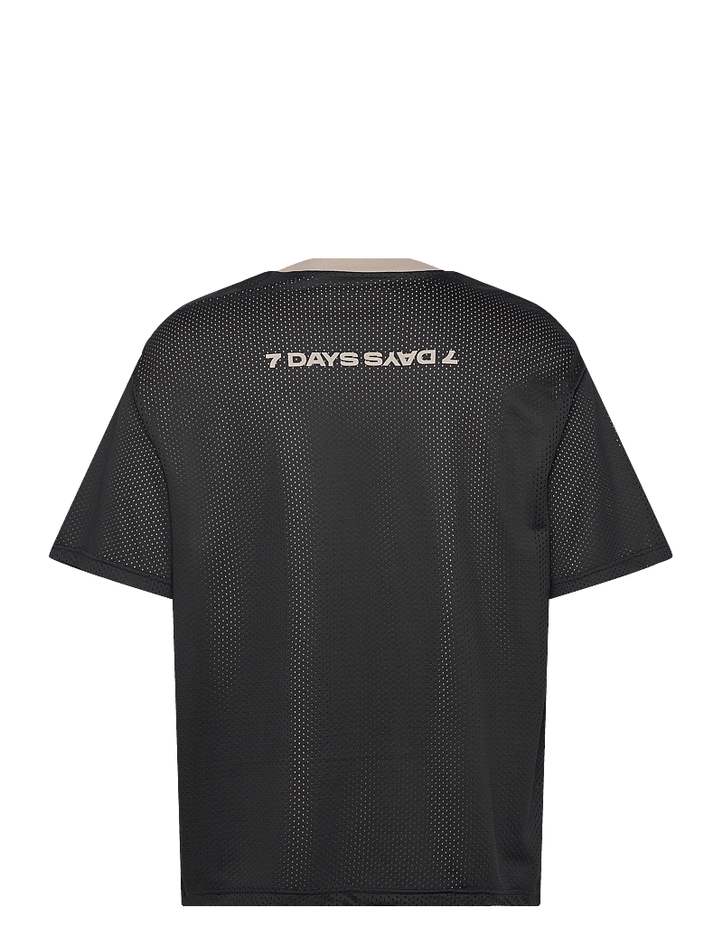 7 DAYS Active - Mesh Cotton Tee - t-shirts - 835 silver gray - 1