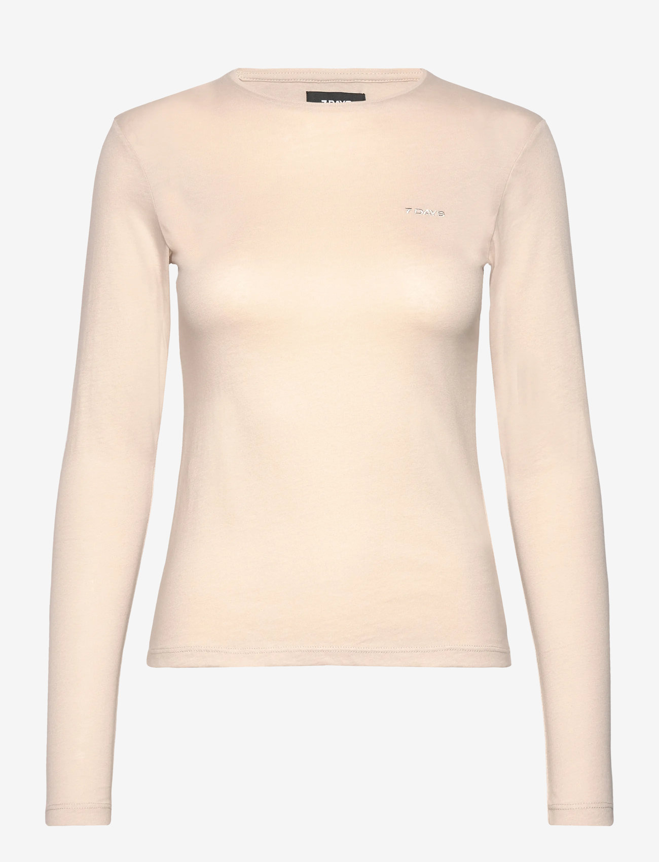 7 DAYS Active - Fitted Long Sleeve Tee - langærmede overdele - 835 silver gray - 0