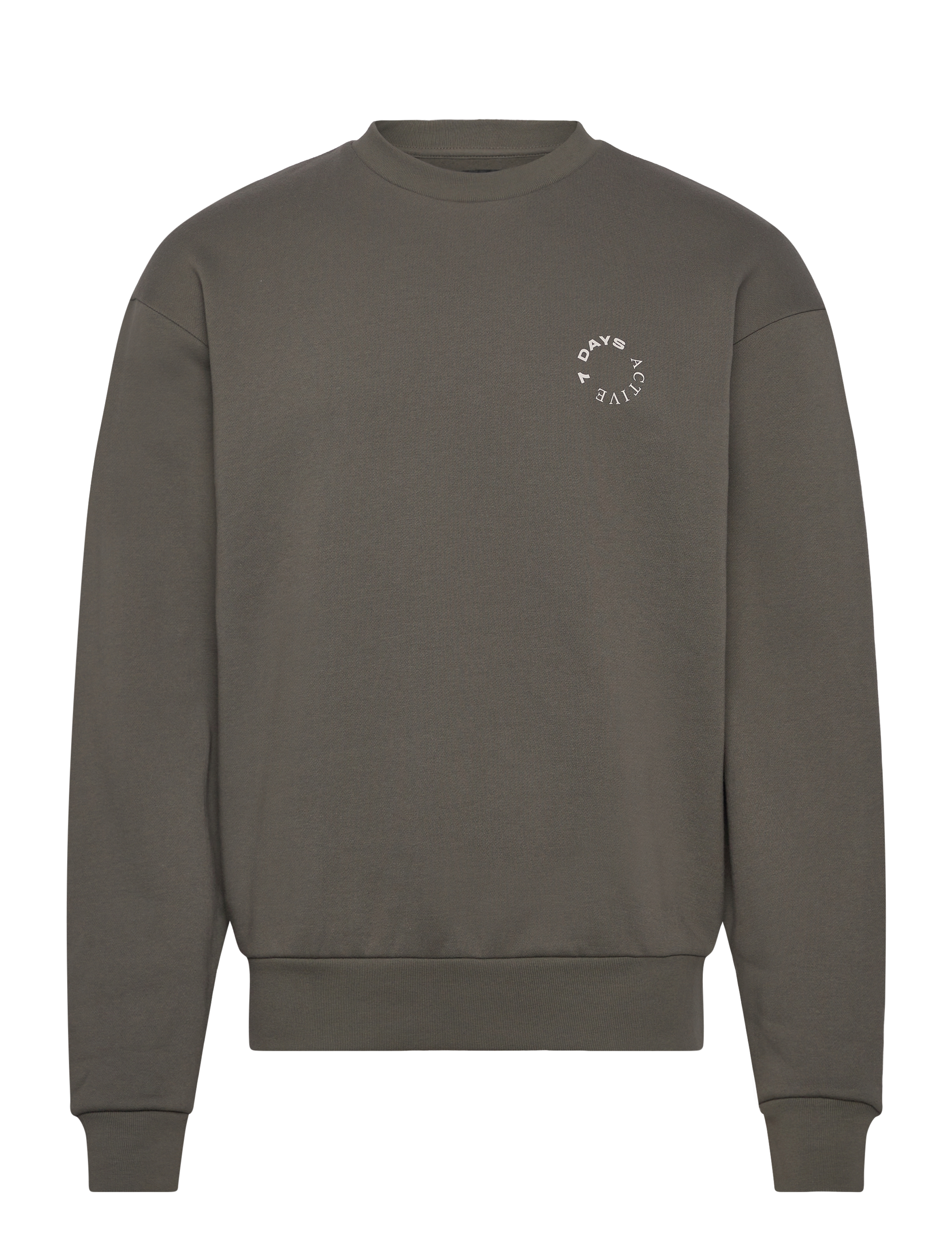 7 DAYS ACTIVE Organic Crewneck Schwarz - XS - Damen