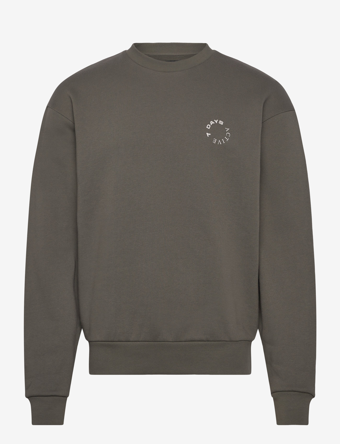 7 DAYS Active - Organic Crewneck - tops - 036 beluga grey - 0