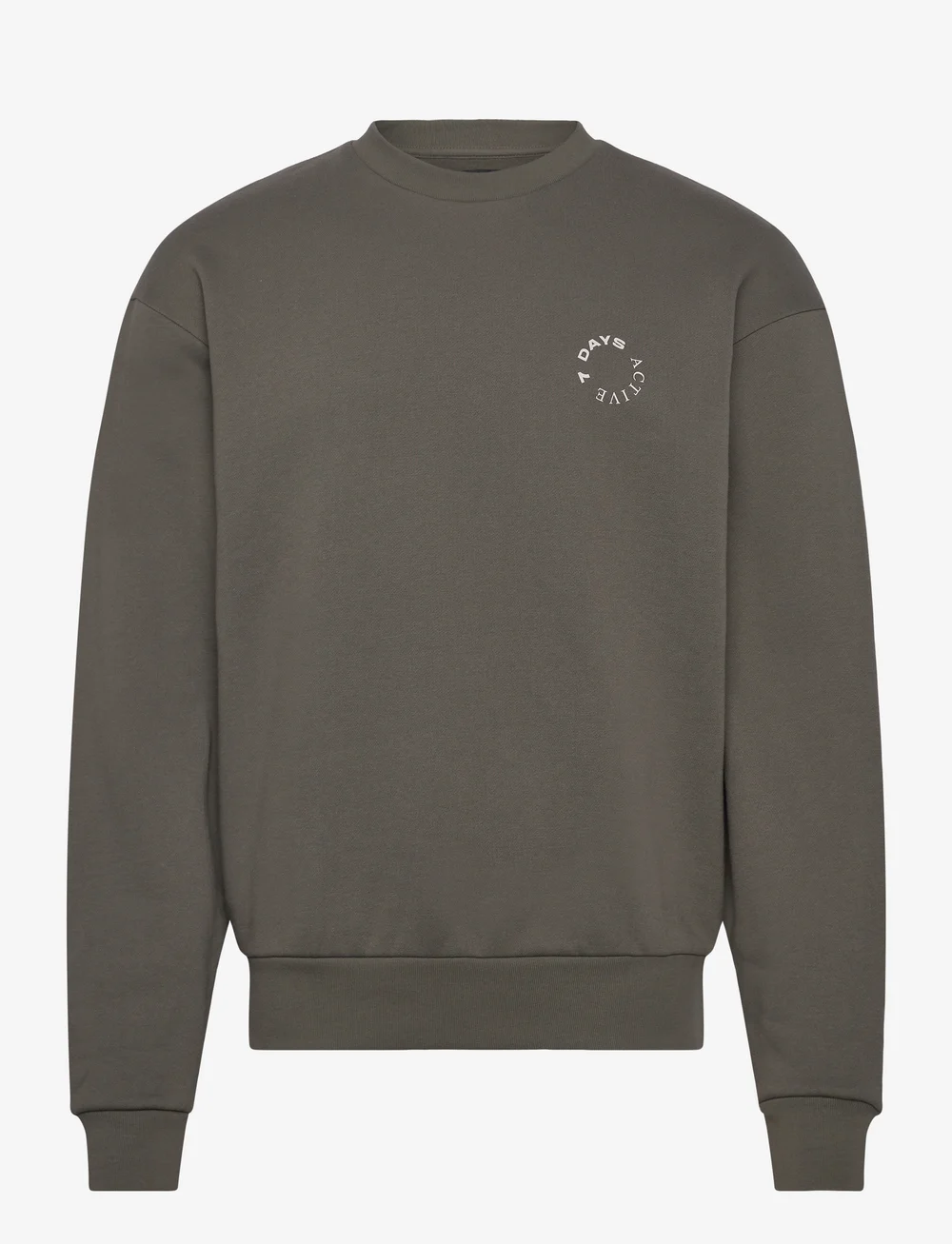 7 DAYS Active - Organic Crewneck - dressipluusid ja pusad - 036 beluga grey - 0