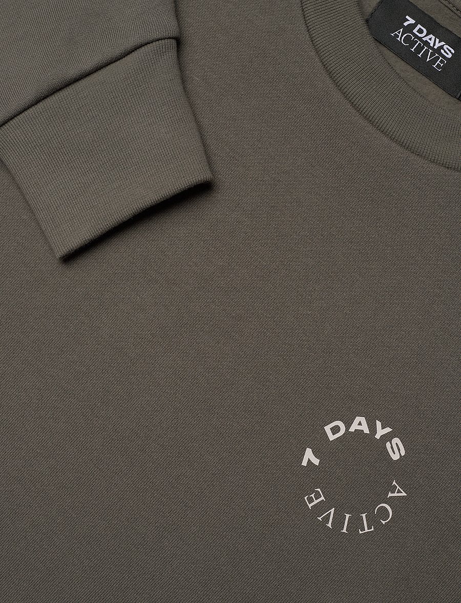 7 DAYS Active - Organic Crewneck - oberteile - 036 beluga grey - 2