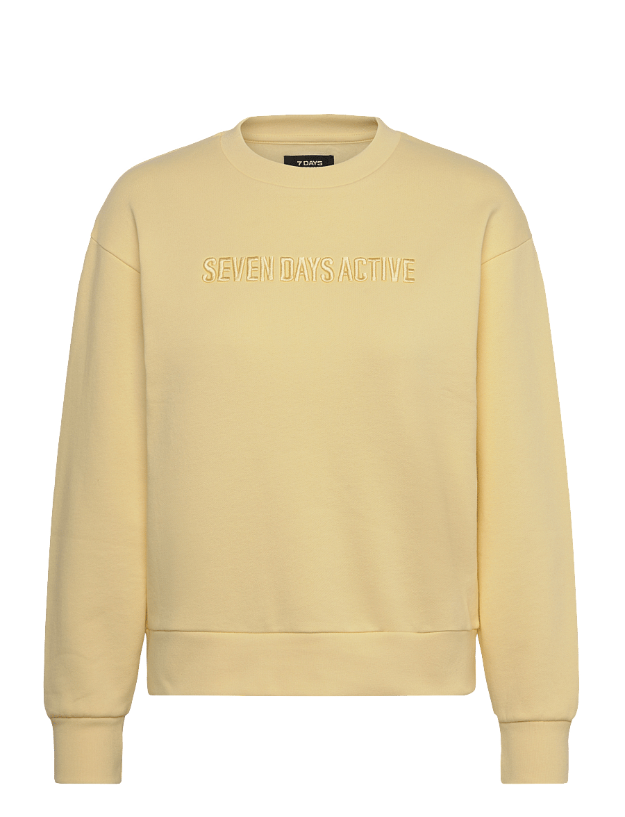 7 DAYS Active - Organic Fitted Crewneck - megztiniai ir džemperiai - 846 anise flower - 0