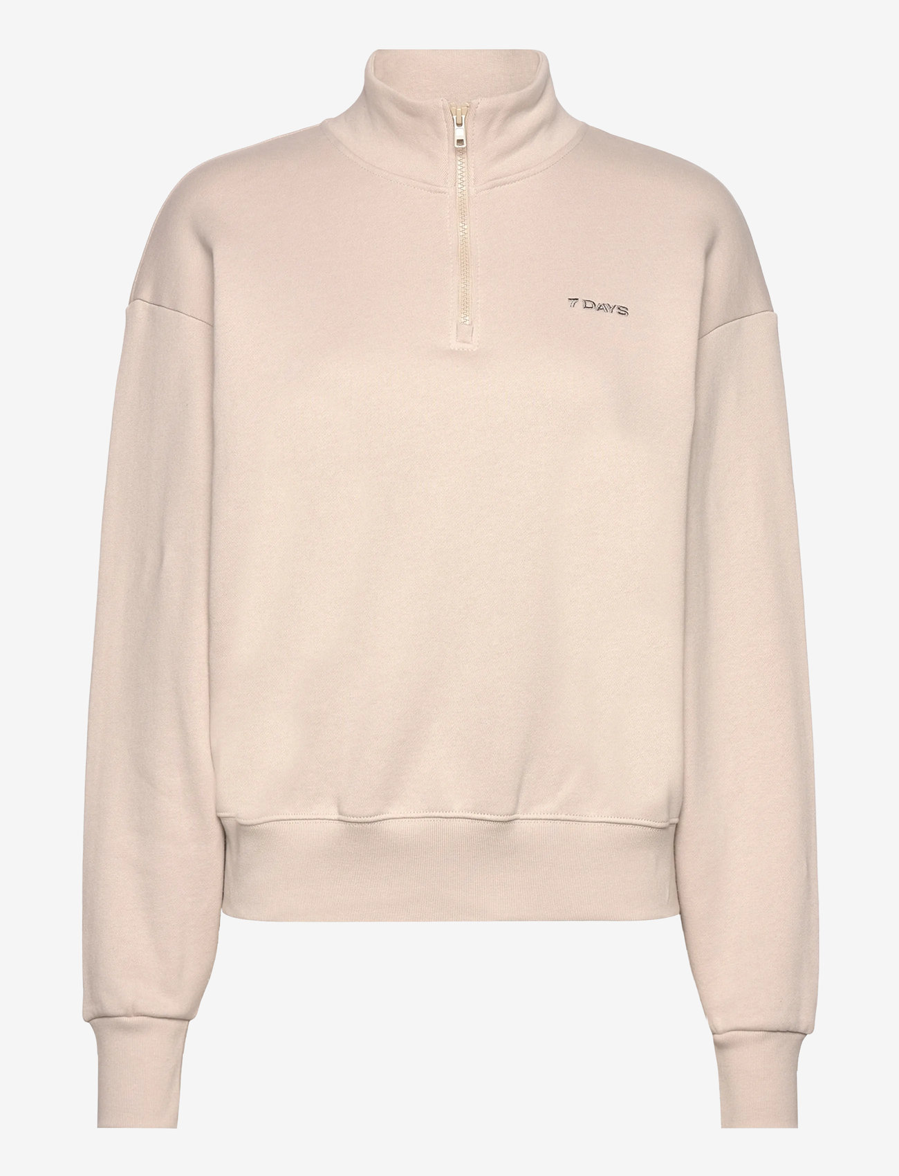 7 DAYS Active - Organic Fitted Half Zip - overdele - 835 silver gray - 0