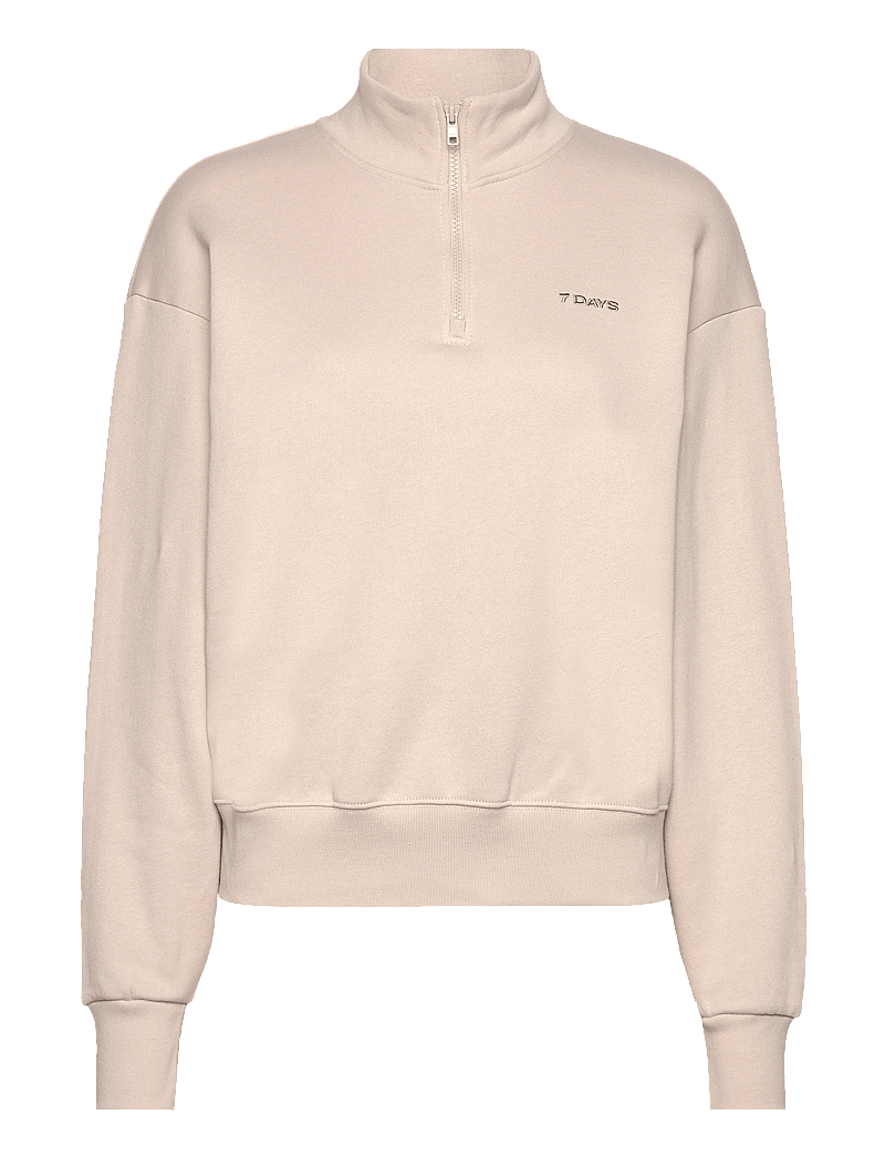 7 DAYS Active - Organic Fitted Half Zip - oberteile - 835 silver gray - 0