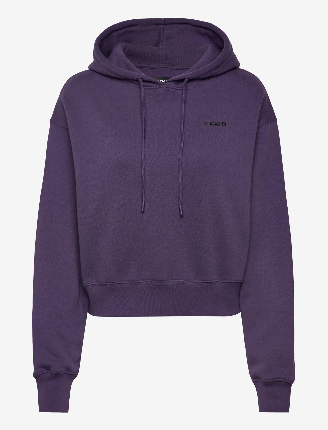7 DAYS Active - Organic Fitted Hoodie - dressipluusid ja pusad - 847 purble plumeria - 0