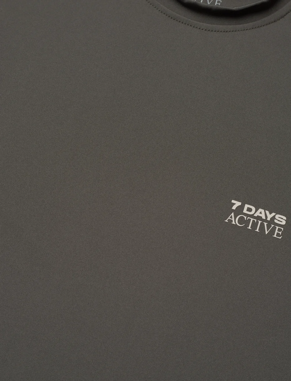 7 DAYS Active - Womens Short Sleeve Training Tee - t-shirts - 036 beluga grey - 2