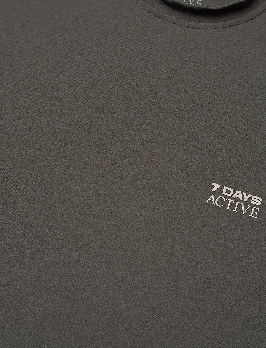 7 DAYS Active - Womens Short Sleeve Training Tee - t-shirts - 036 beluga grey - 2