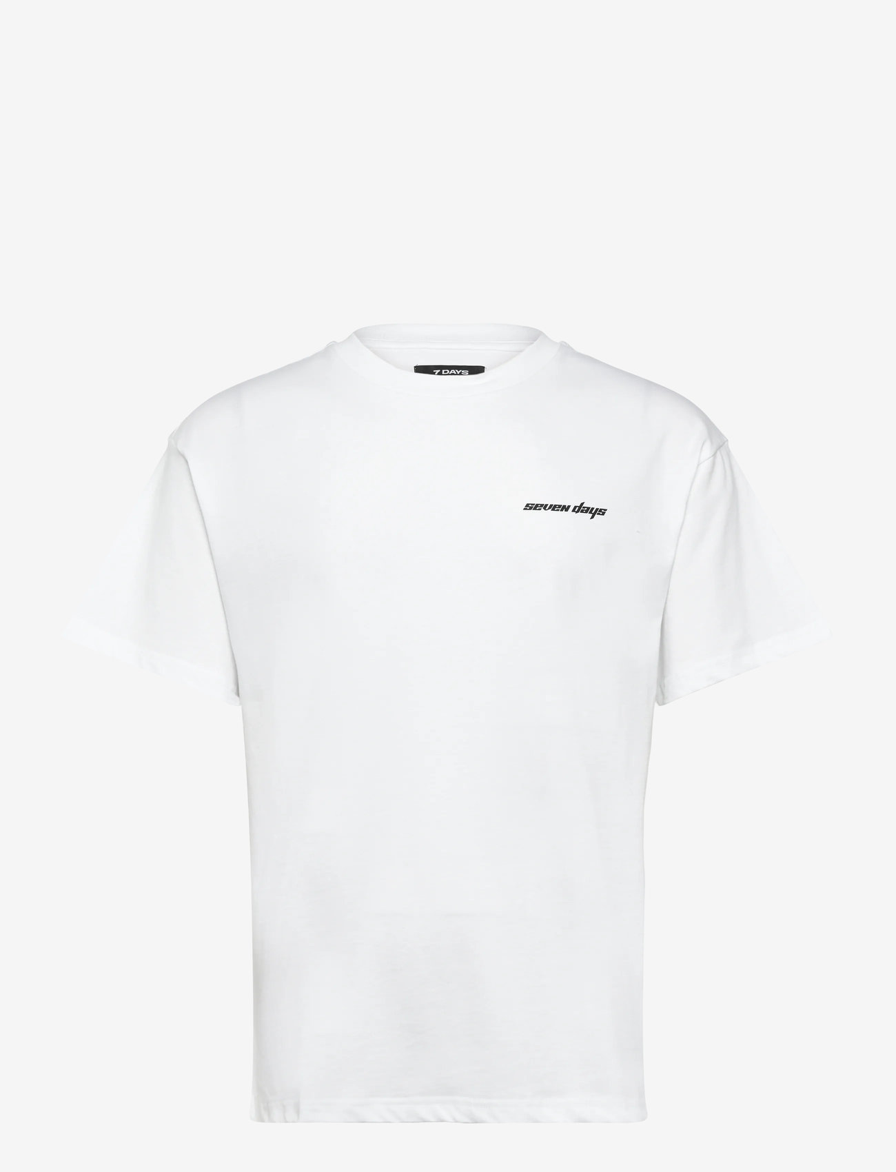 7 DAYS Active - Organic Regular Star Tee - tops & t-shirts - 049 brilliant white - 0