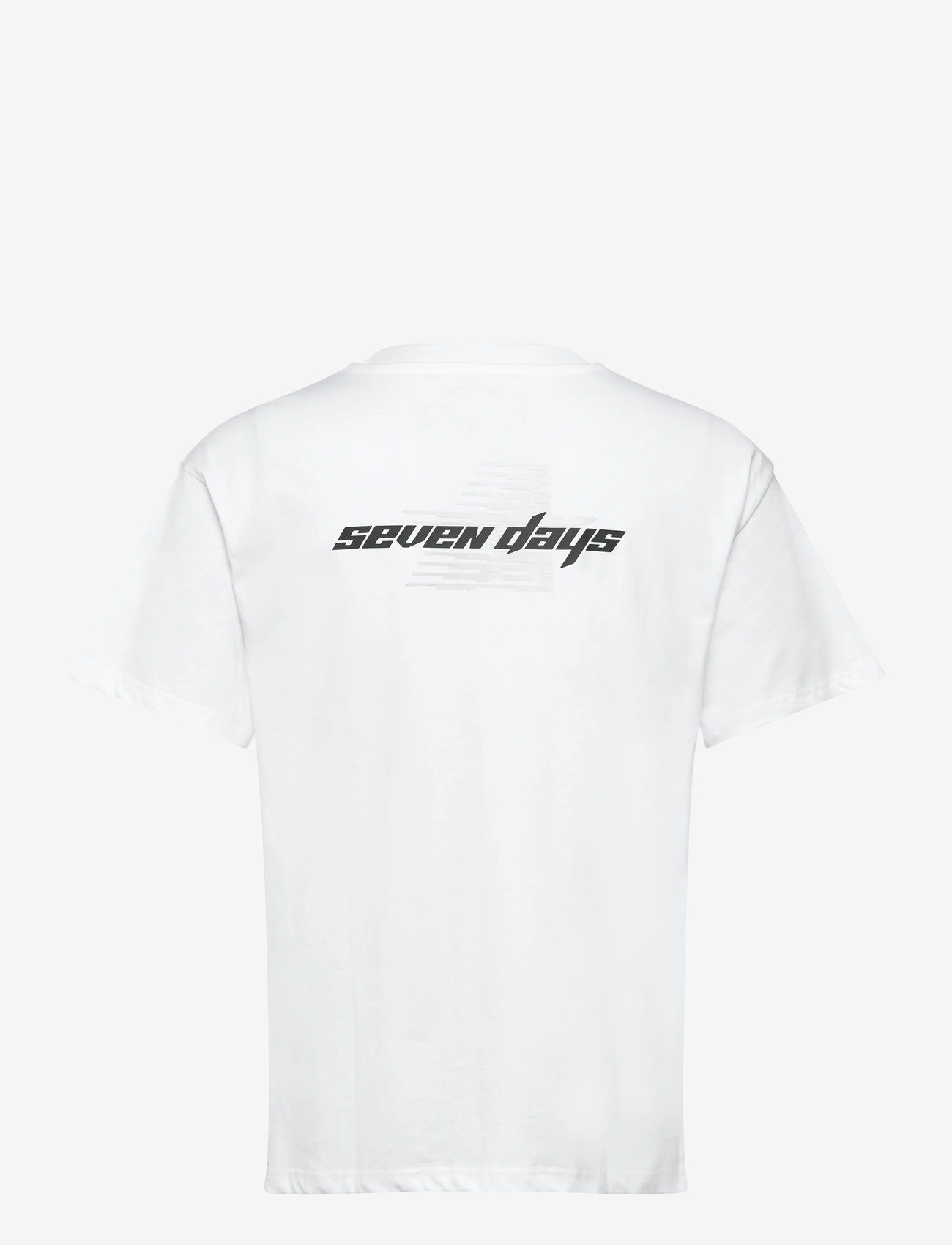 7 DAYS Active - Organic Regular Star Tee - tops & t-shirts - 049 brilliant white - 1