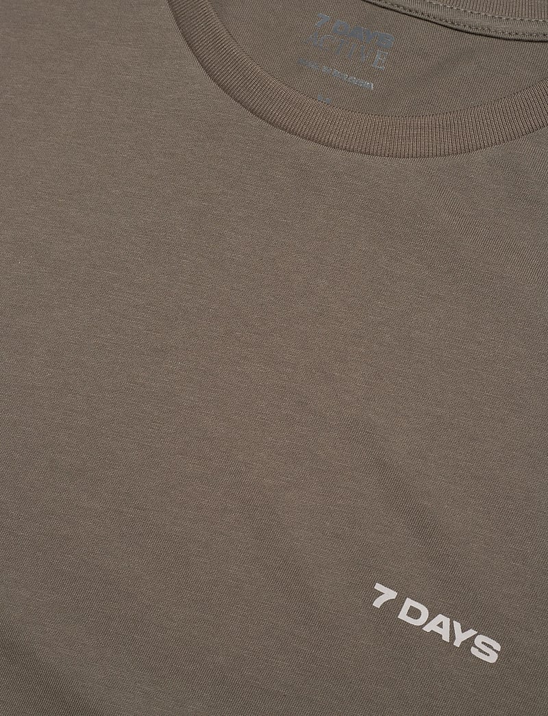 7 DAYS Active - Organic Basic Tee - t-shirts à manches courtes - 071 major brown - 2