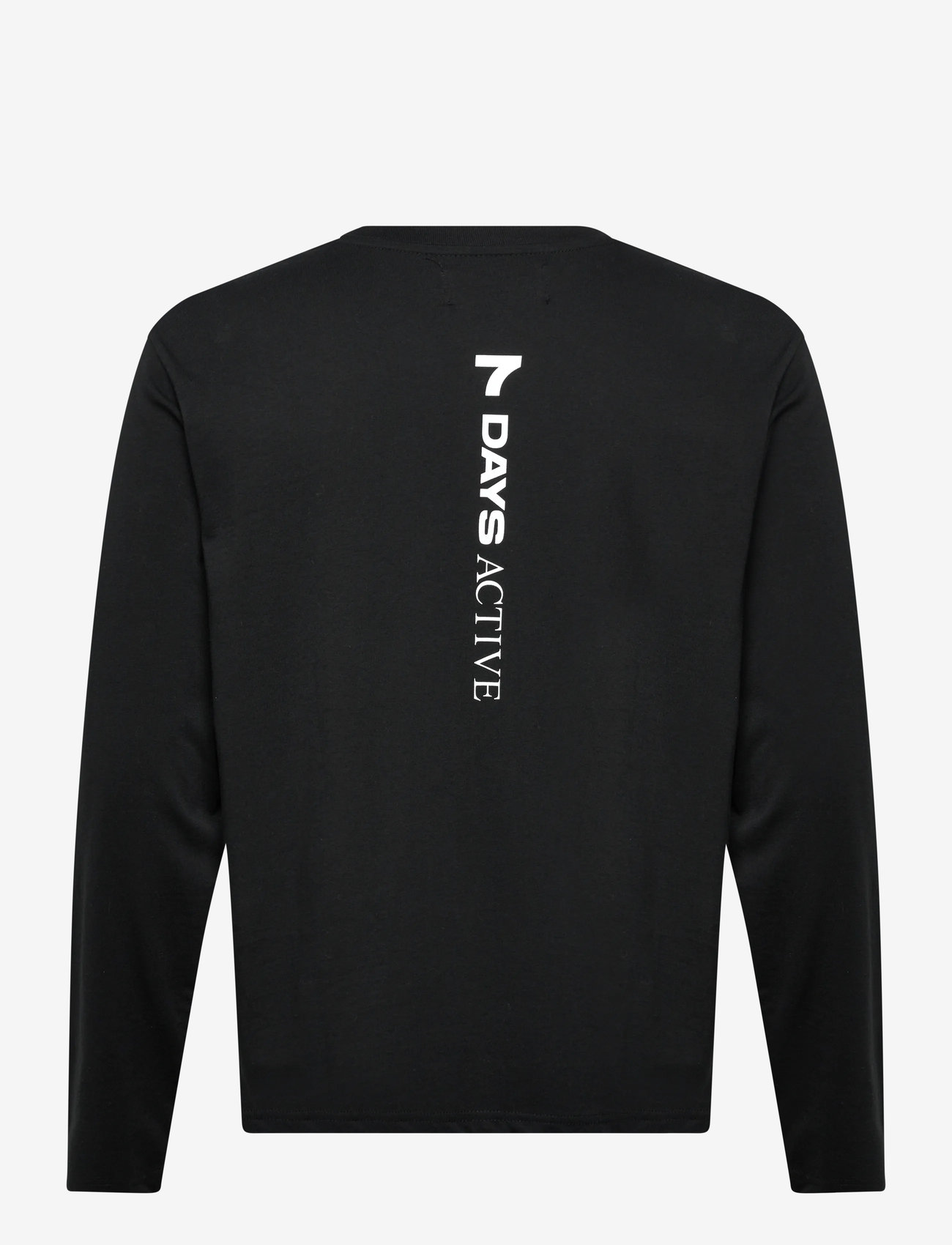 7 DAYS Active - Organic Long Sleeve Tee - långärmade tröjor - 001 black - 1