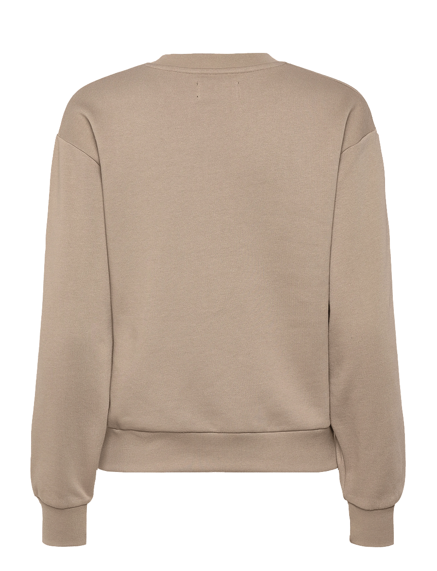 7 DAYS Active - Organic Crewneck - sweatshirts - 853 roasted cashew - 2