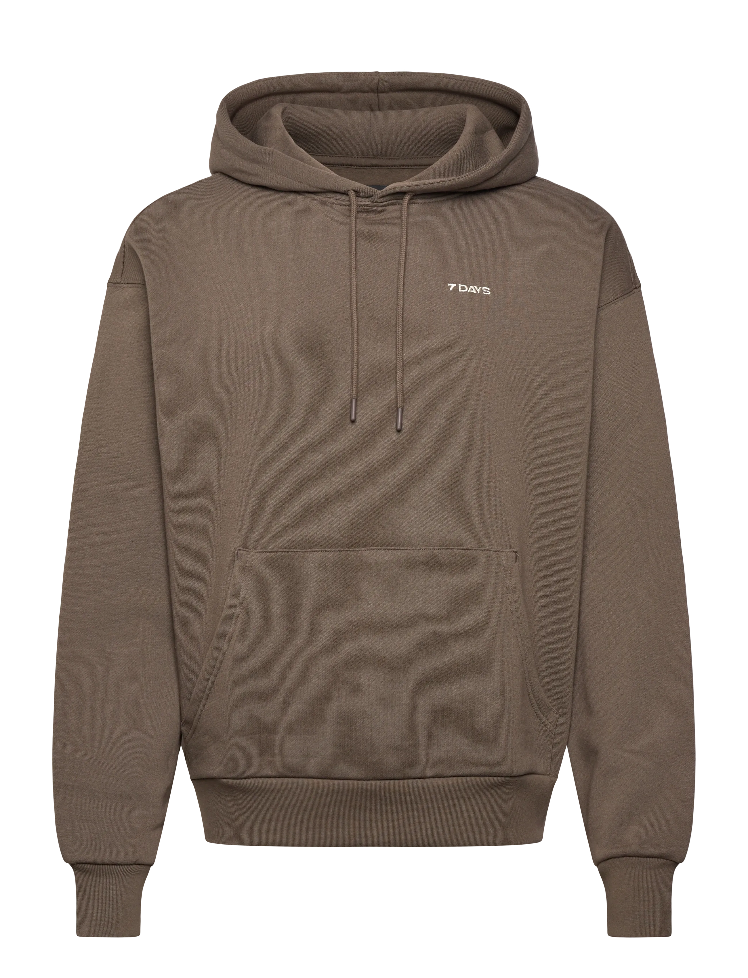 7 DAYS Active Organic Graphic Hoodie, XXL, Brown, Sport Sweatshirts & Hoodies > Sport Hoodies, Dame