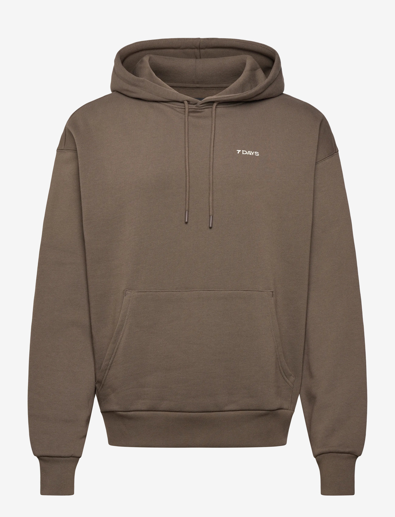 7 DAYS Active - Organic Graphic Hoodie - oberteile - 071 major brown - 0