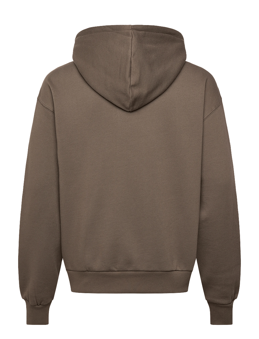 7 DAYS Active - Organic Graphic Hoodie - sweatshirts - 071 major brown - 1