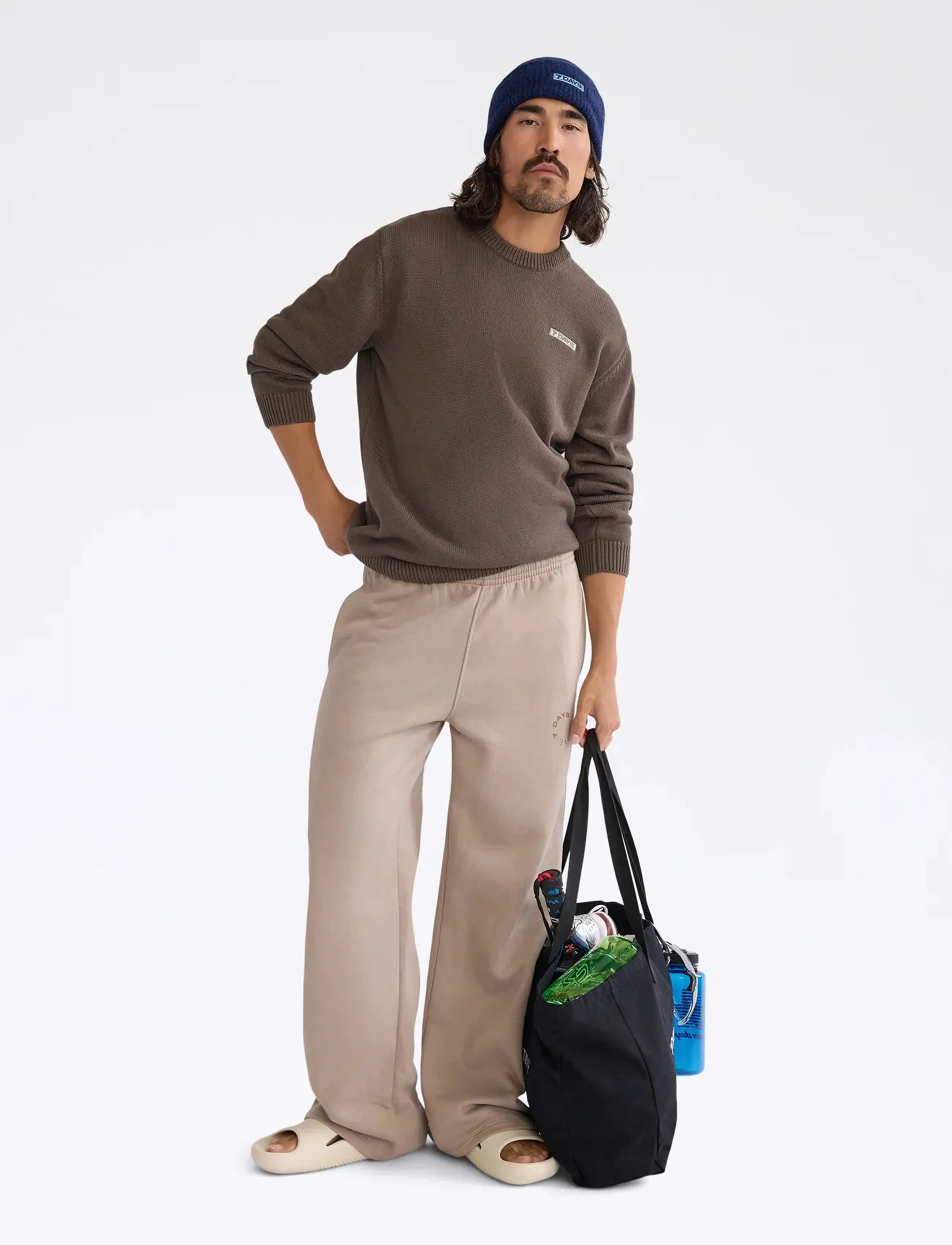 7 DAYS Active - Organic Lounge Pants - 853 roasted cashew - 3