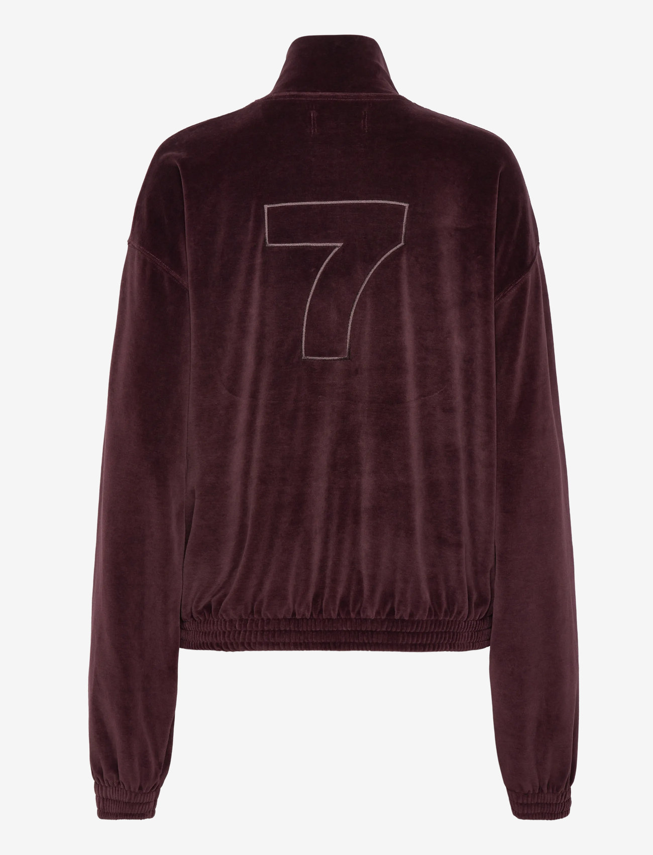 7 DAYS Active - Organic Velvet Jacket - dressipluusid ja pusad - 852 sassafras - 2