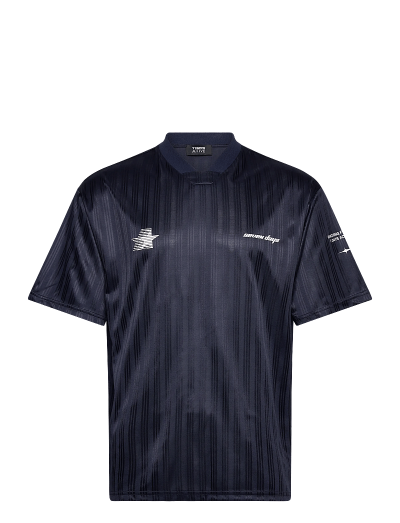 7 DAYS Active - Graphic Soccer Tee - t-shirts - 303 navy - 1