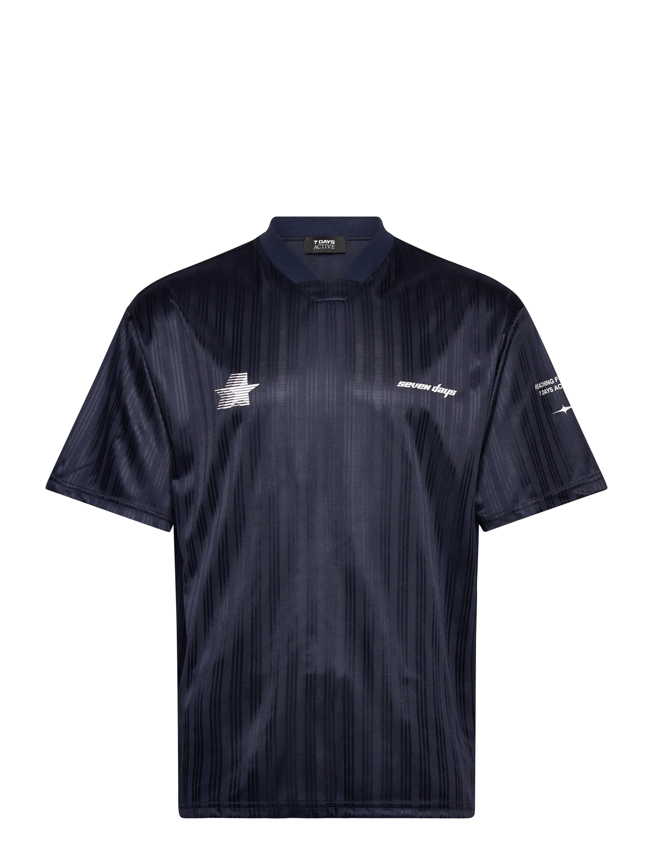 7 DAYS Active Graphic Soccer Tee - 7 DAYS Active - 303 NAVY / navy
