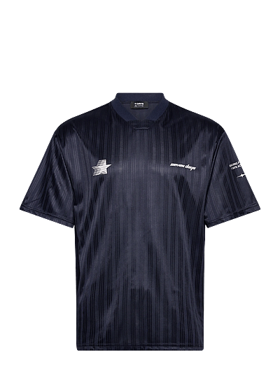 7 DAYS Active Graphic Soccer Tee - T-Shirts - 303 NAVY / navy
