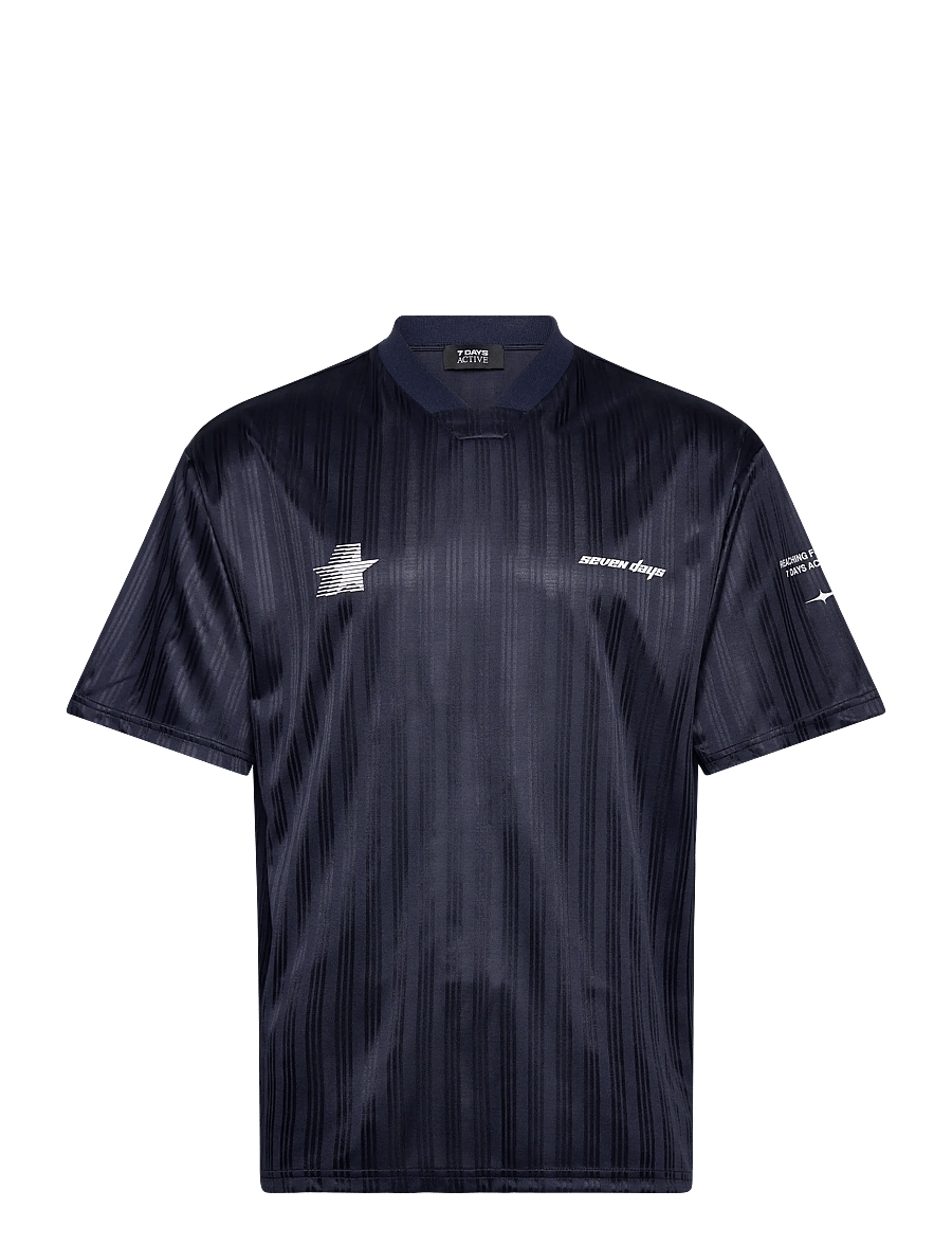 7 DAYS Active - Graphic Soccer Tee - oberteile & t-shirts - 303 navy - 1