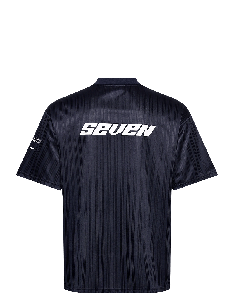 7 DAYS Active - Graphic Soccer Tee - t-shirts - 303 navy - 2