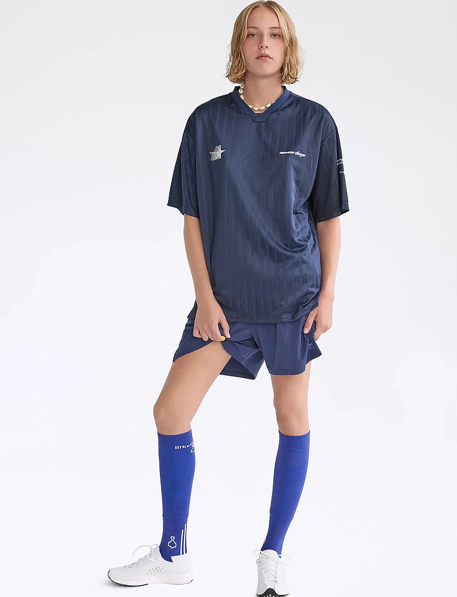 7 DAYS Active - Graphic Soccer Tee - oberteile & t-shirts - 303 navy - 4