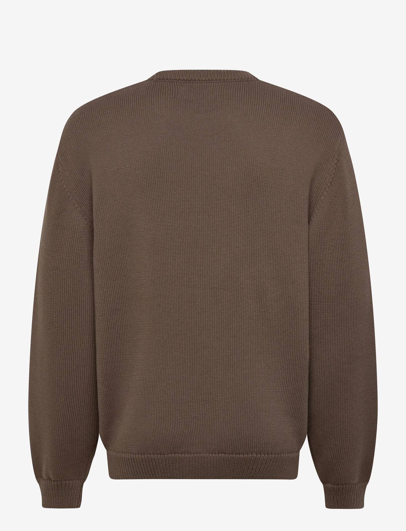 7 DAYS Active - Knit Jumper - rund hals - 071 major brown - 2