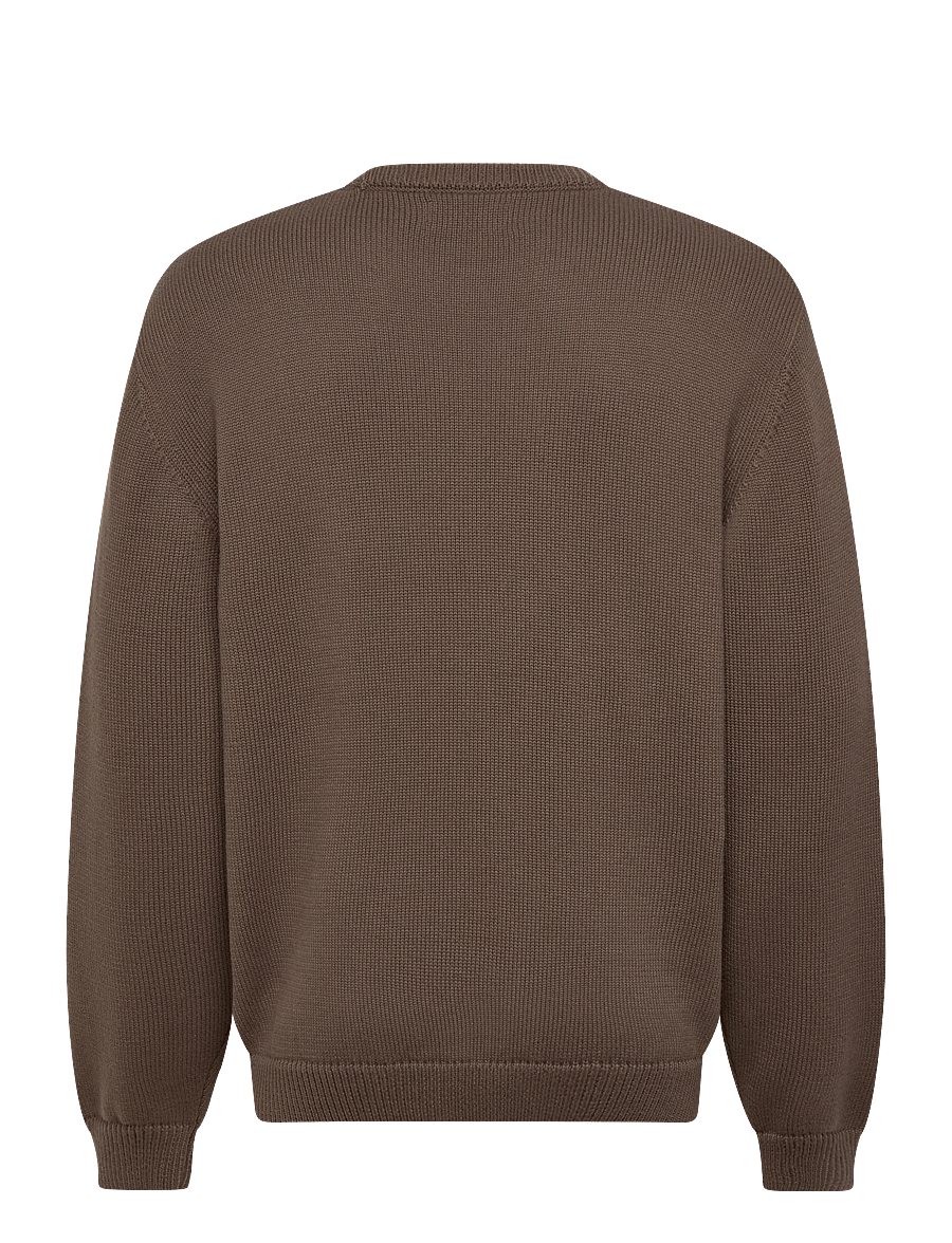 7 DAYS Active - Knit Jumper - Ümara kaelusega - 071 major brown - 2