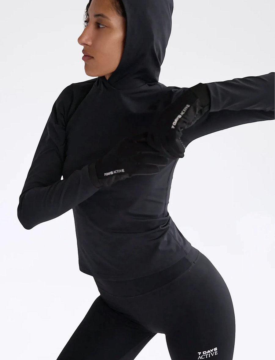 7 DAYS Active - Signature Capri Tights - full längd - 001 black - 3