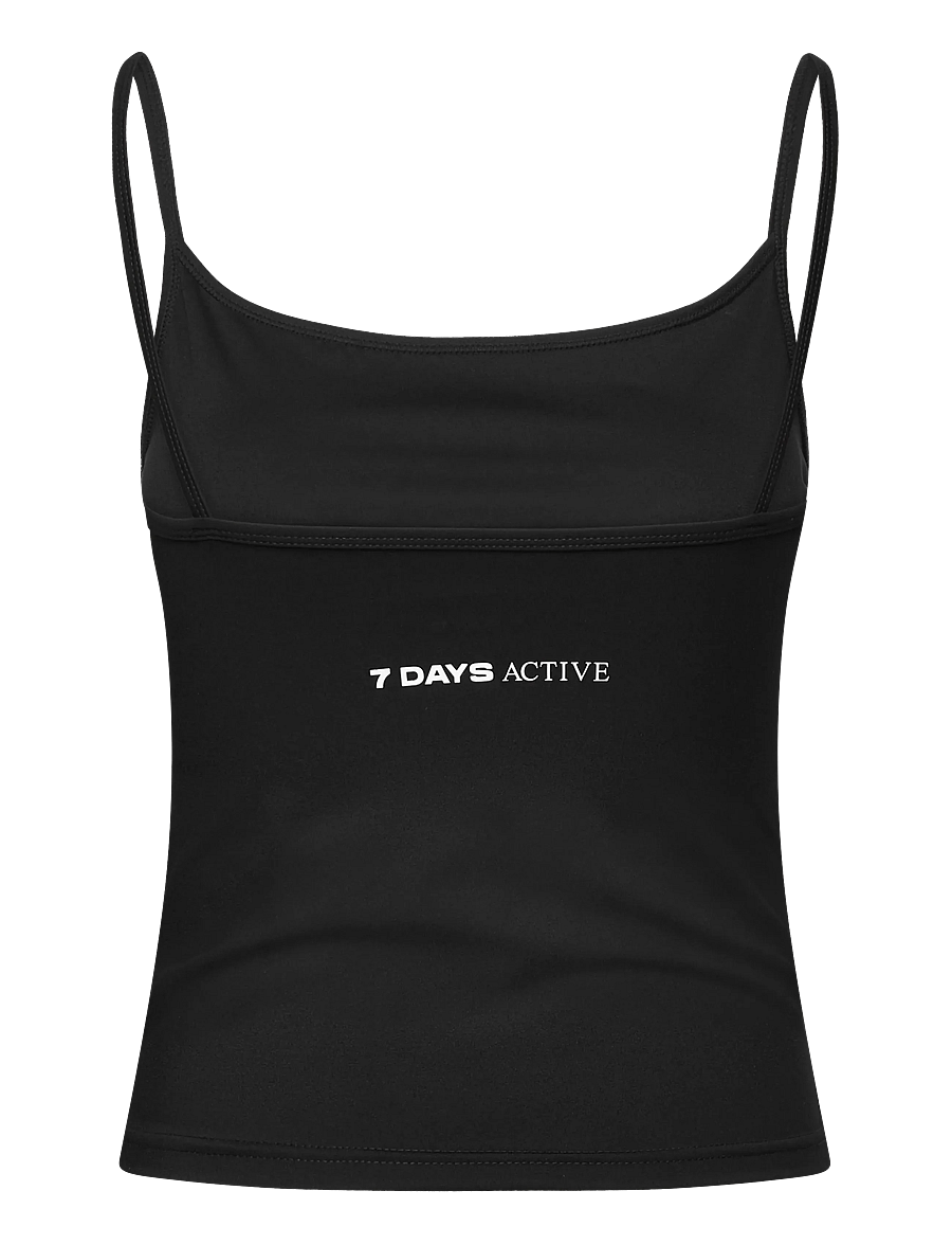 7 DAYS Active - Training Strap Top - Õlapaeltega pluusid - 001 black - 2