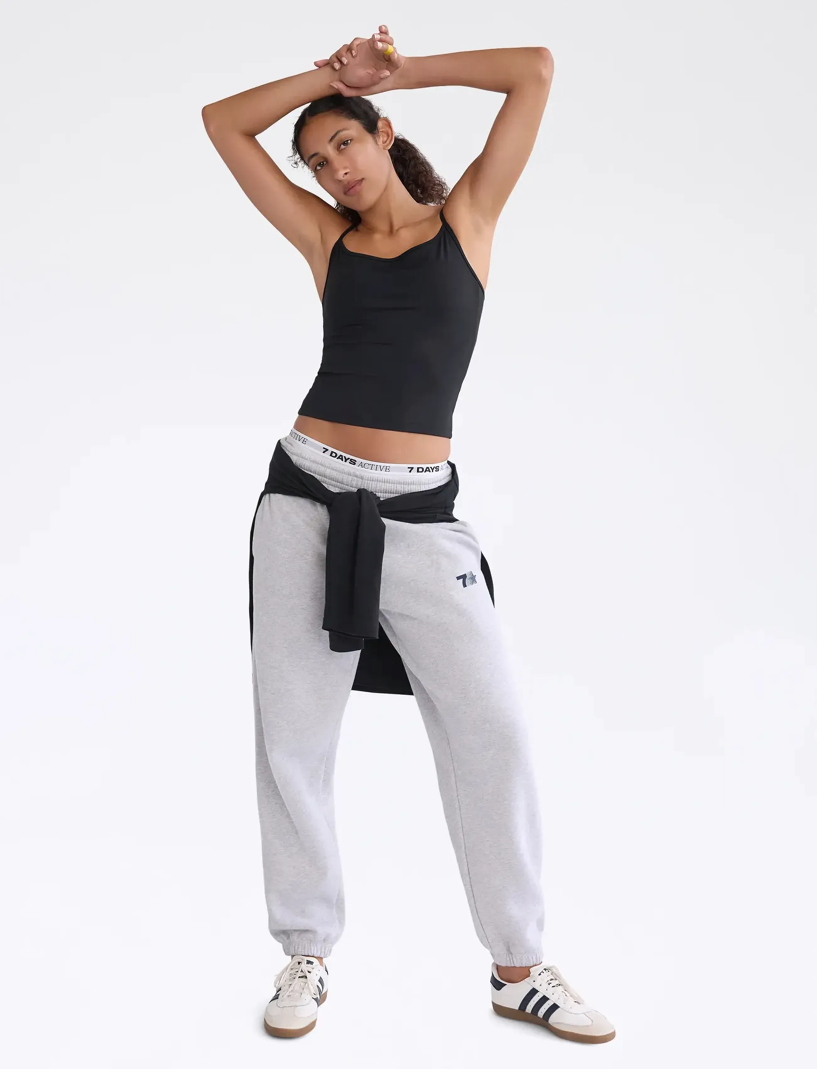 7 DAYS Active Training Strap Top linnen dam – bild 5