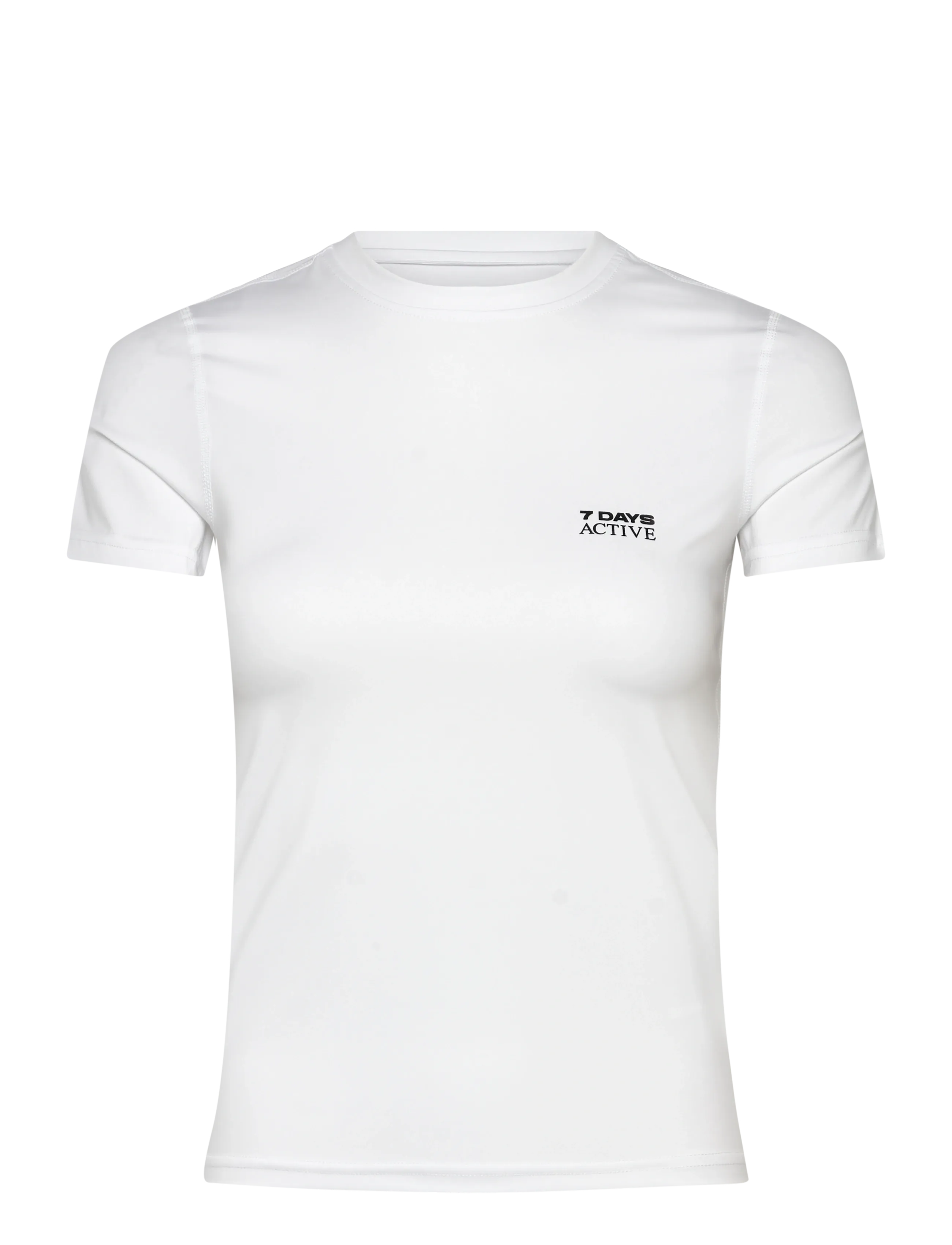 7 DAYS Active Womens Short Sleeve Training Tee, XL, White, Sports Overdele & T-shirts > Sport T-shirts, Dame