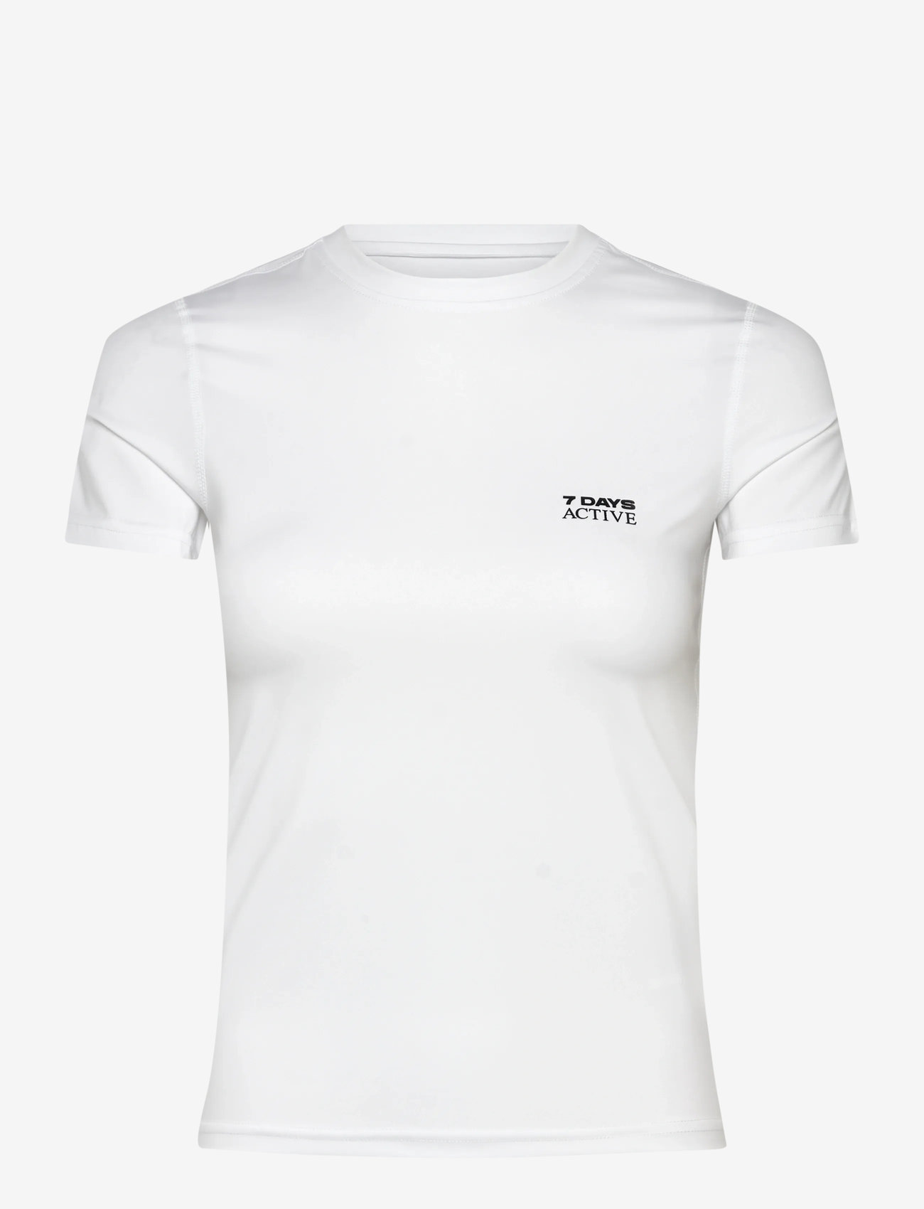7 DAYS Active - Womens Short Sleeve Training Tee - t-shirts - 049 brilliant white - 0