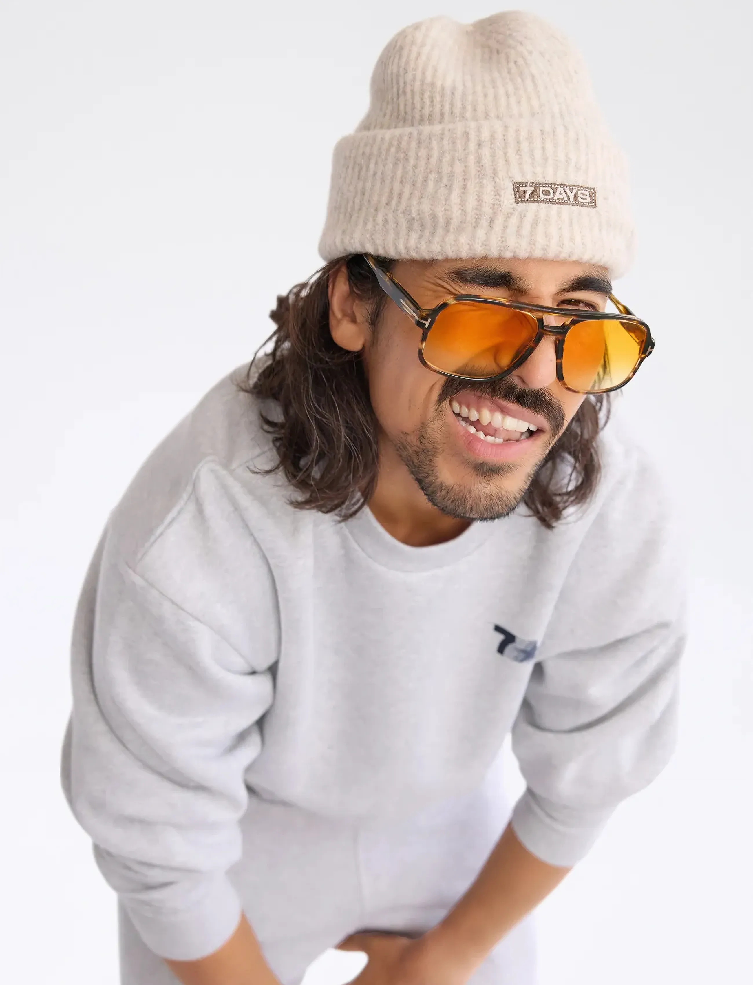 7 DAYS Active Beanie, One Size, Beige, Sport Accessories > Sport Beanies, Dame