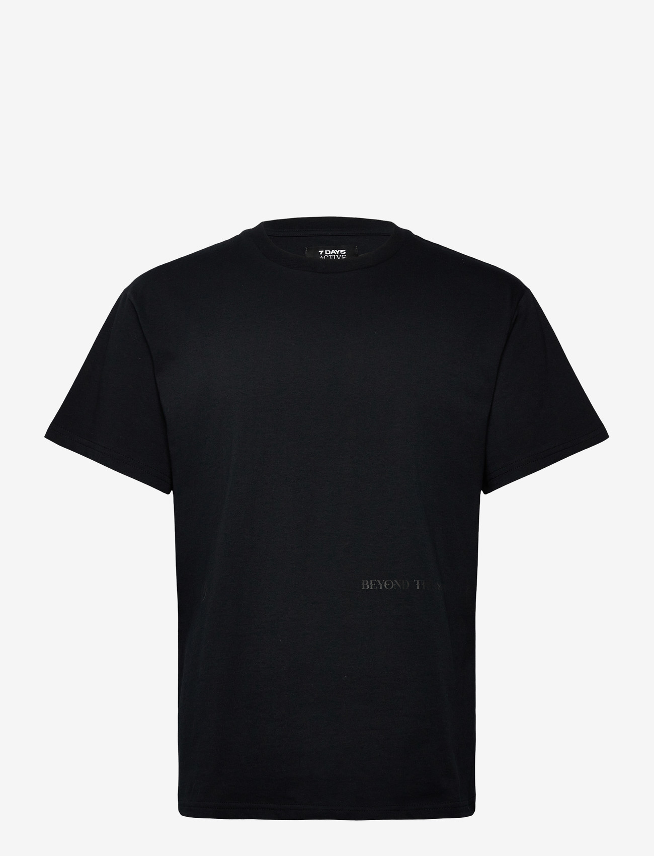 7 DAYS Active - Organic Regular Globe Tee - kurzärmelige - 001 black - 1