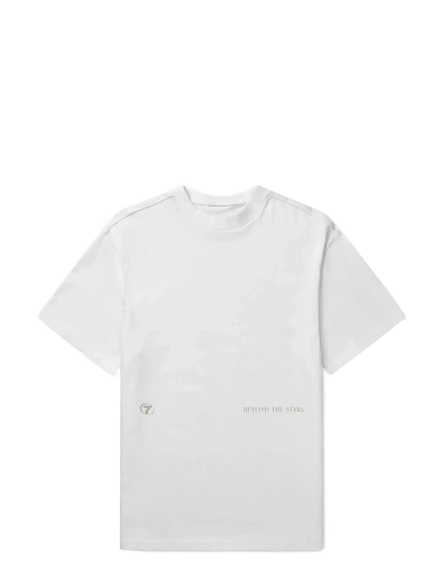 7 DAYS Active - Organic Regular Globe Tee - oberteile & t-shirts - 049 brilliant white - 1
