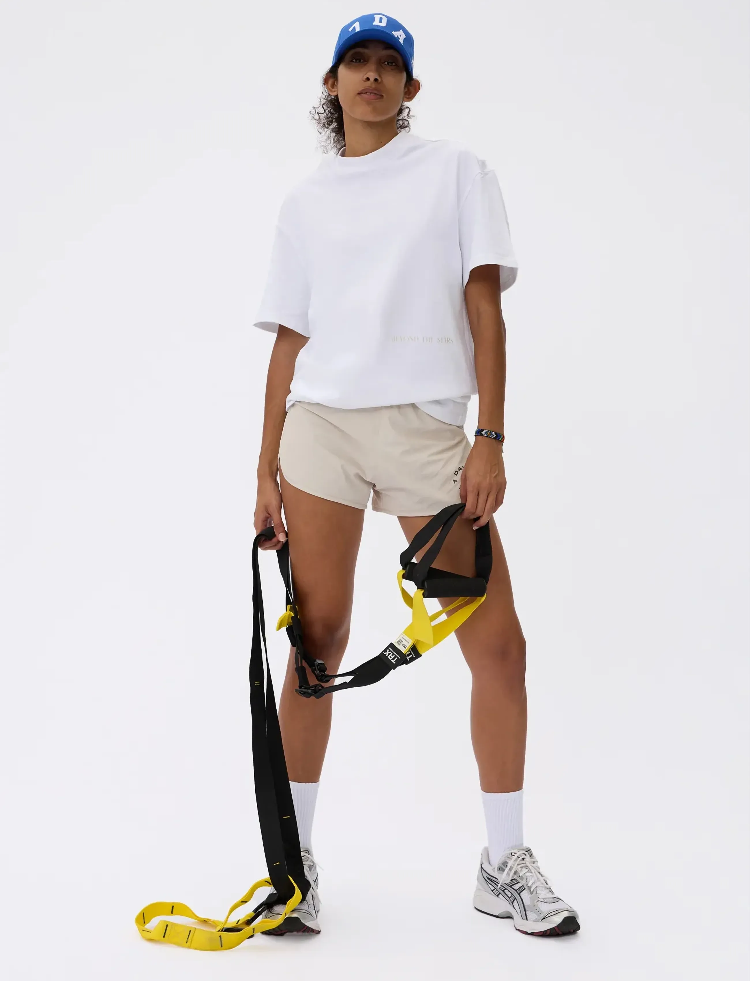 7 DAYS Active Organic Regular Globe Tee - T-Shirts - 049 BRILLIANT WHITE / white