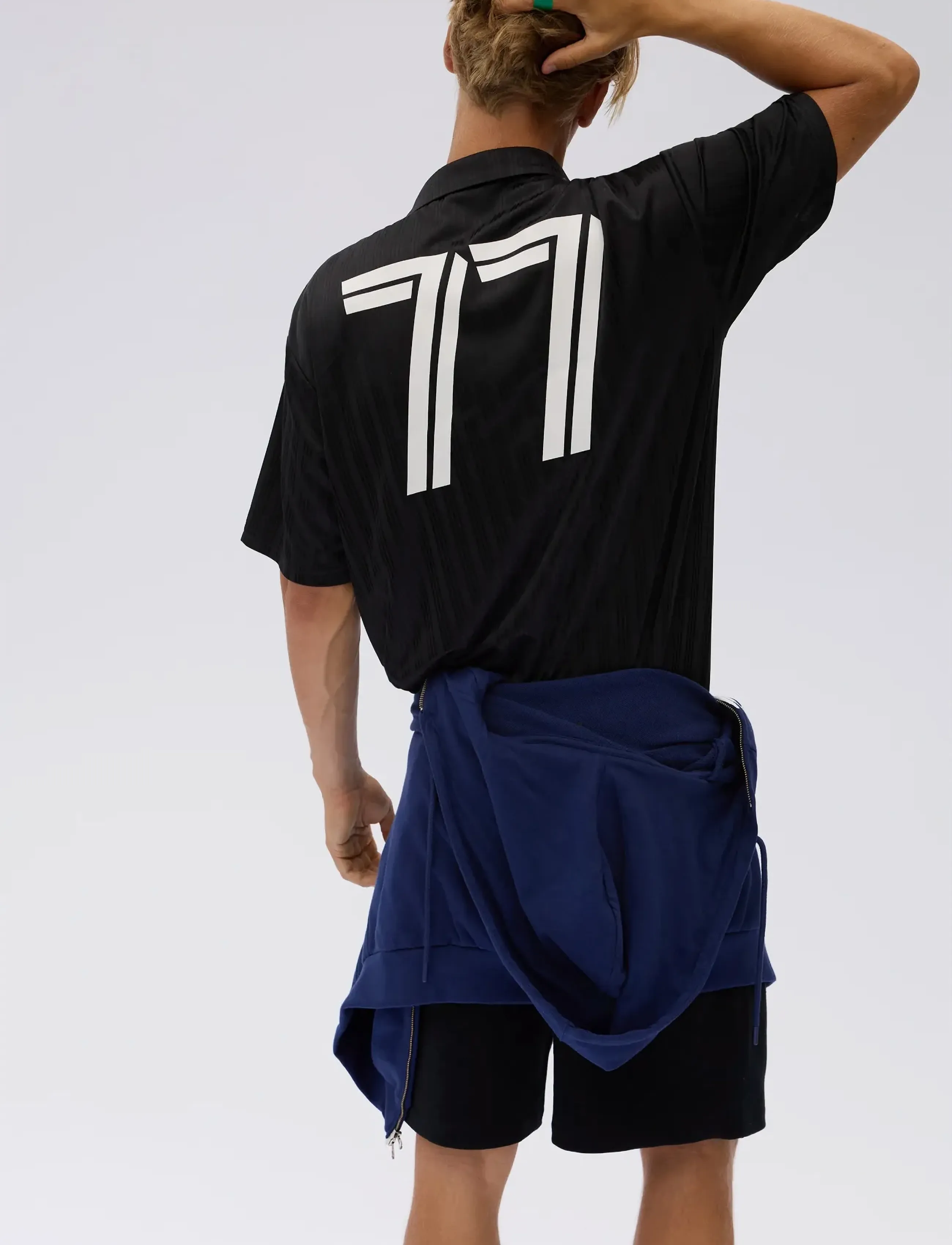 7 DAYS Active - Soccer Polo Shirt - jalgpallisärgid - 001 black - 3