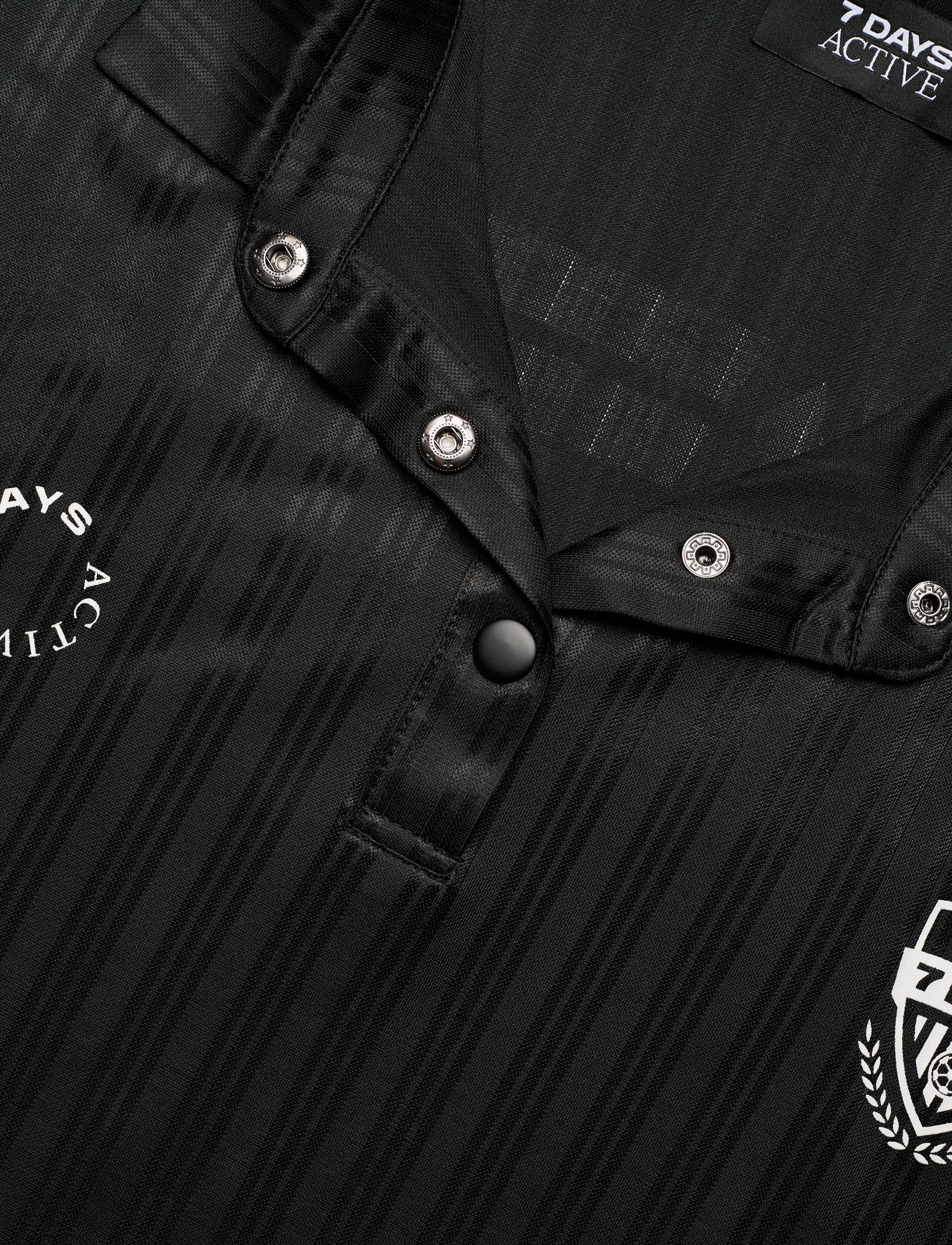 7 DAYS Active - Soccer Polo Shirt - jalgpallisärgid - 001 black - 4
