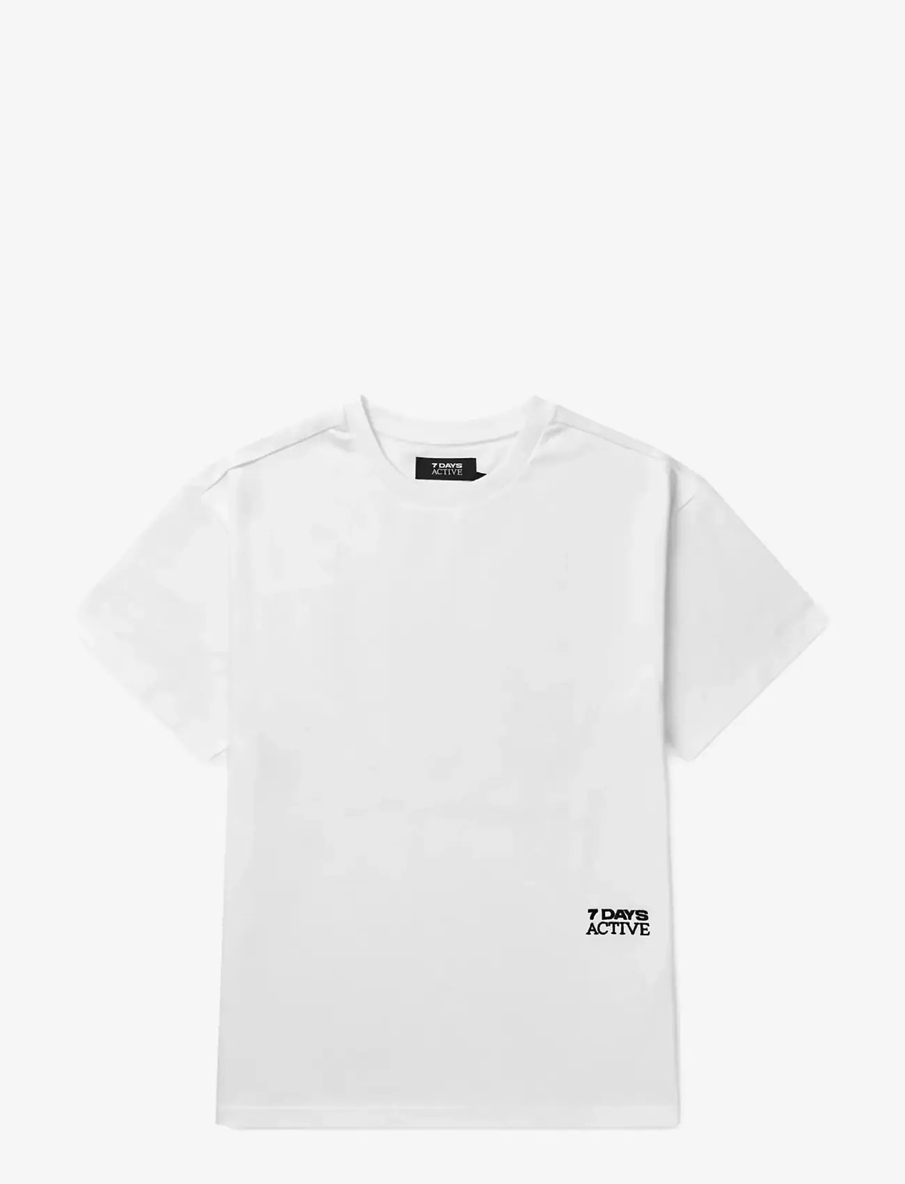 7 DAYS Active - Organic Regular Skate Tee - t-shirts - 049 brilliant white - 1