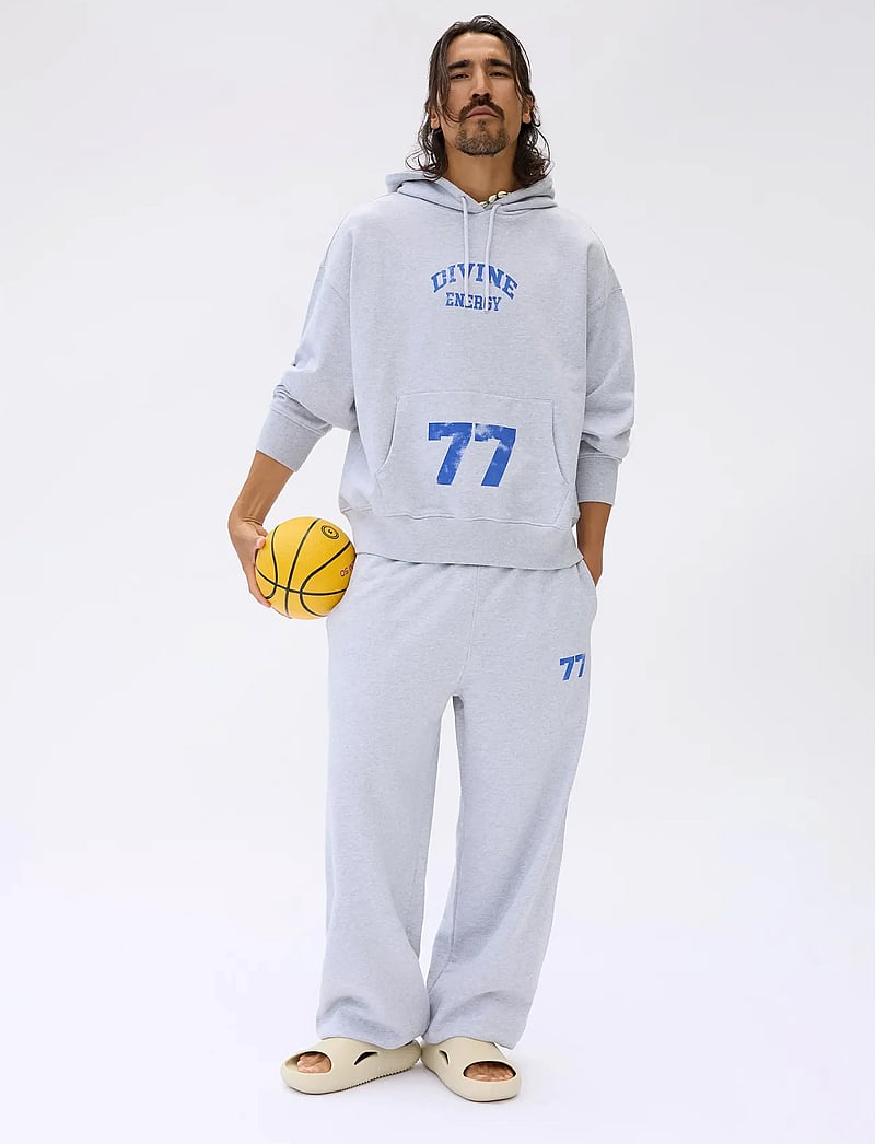 7 DAYS Active - Organic Hoodie - kapuutsiga dressipluusid - 022 heather grey - 0