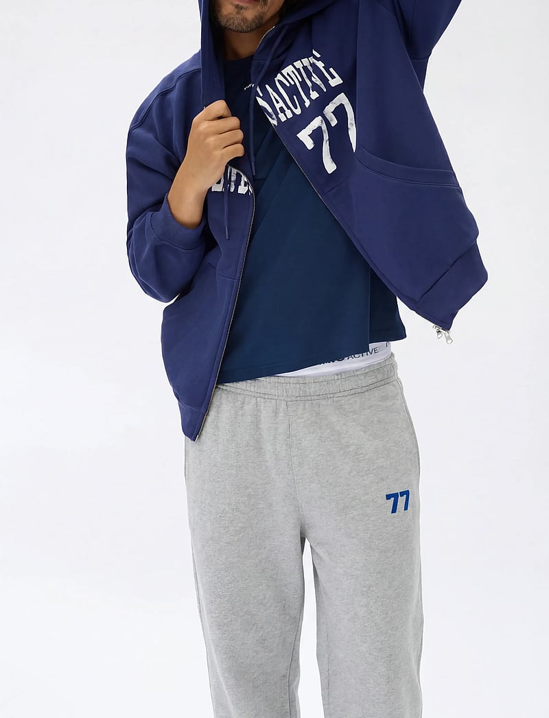 7 DAYS Active - Organic Sweatpants - trainingshosen - 022 heather grey - 3