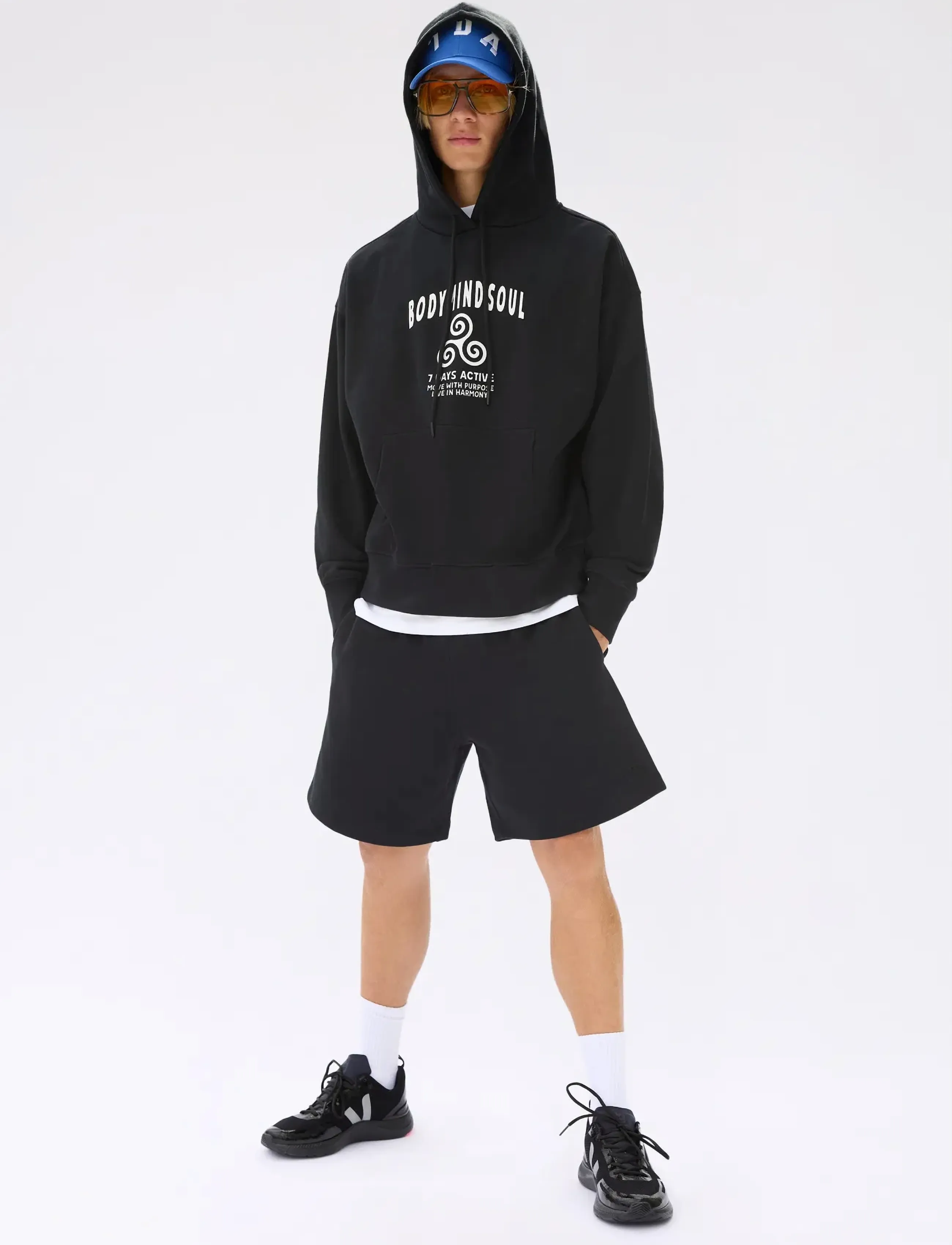 7 DAYS Active - Organic Sweatshorts - shorts - 001 black - 0