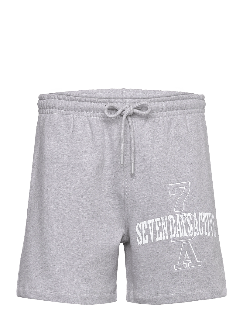7 DAYS Active - Organic Sweatshorts - korte broek - 022 heather grey - 1