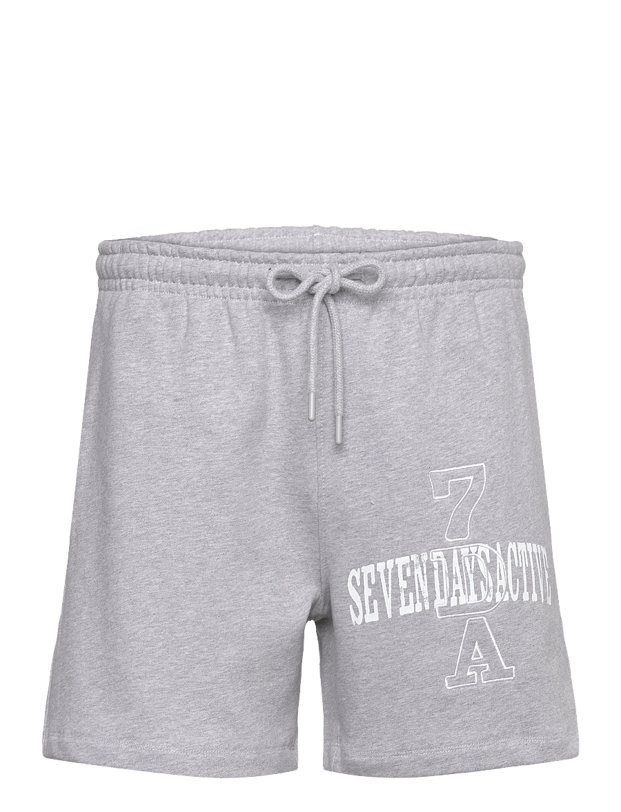 7 DAYS Active - Organic Sweatshorts - nederdelar - 022 heather grey - 1