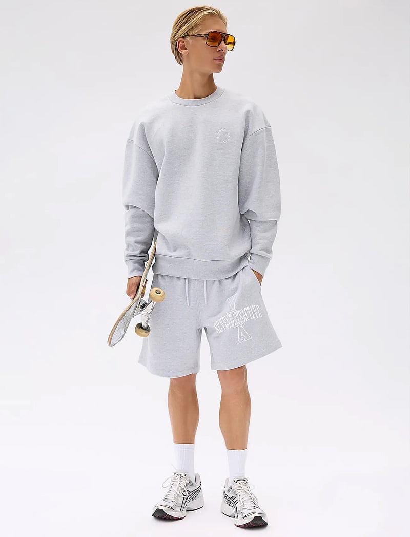 7 DAYS Active - Organic Sweatshorts - korte broek - 022 heather grey - 0